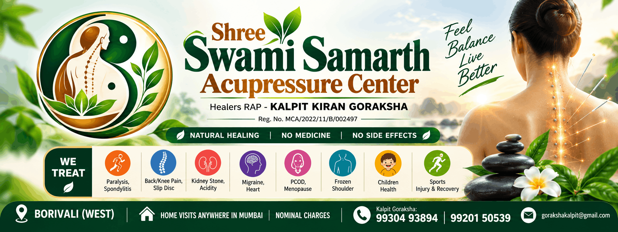 Shree Swami Samarth Acupressure Center clinic in Mumbai
