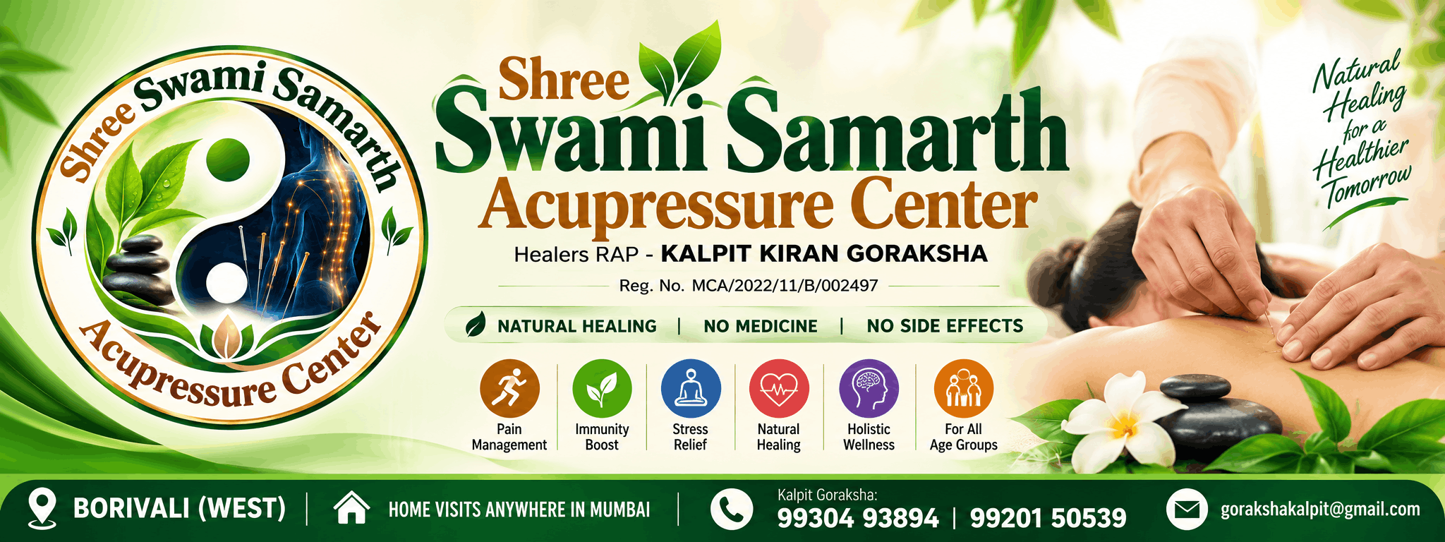 Shree Swami Samarth Acupressure Center clinic in Mumbai
